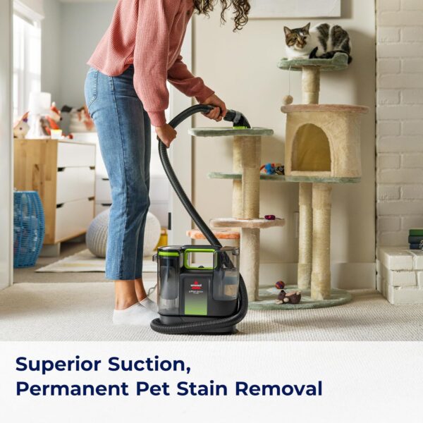 BISSELL Little Green Max Pet Portable Carpet Vacuum - Image 3