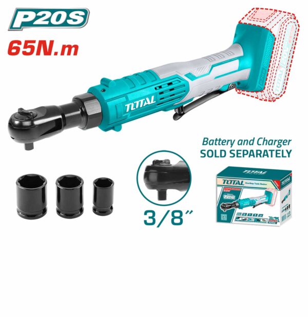 TOTAL LITHIUM DRIVE RATCHET 20V
