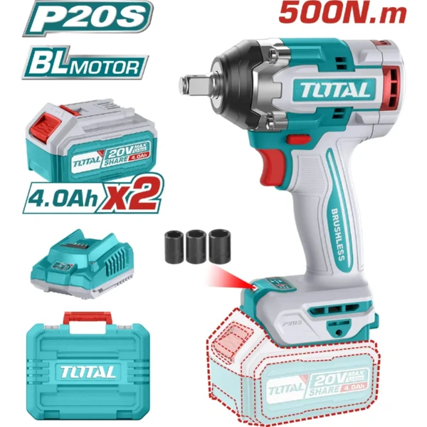 TOTAL LITHIUM-ION IMPACT WRENCH 20V