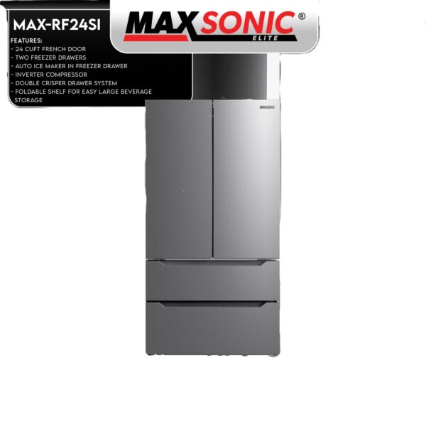 Maxsonic 24 Cu. Ft. Refrigerator