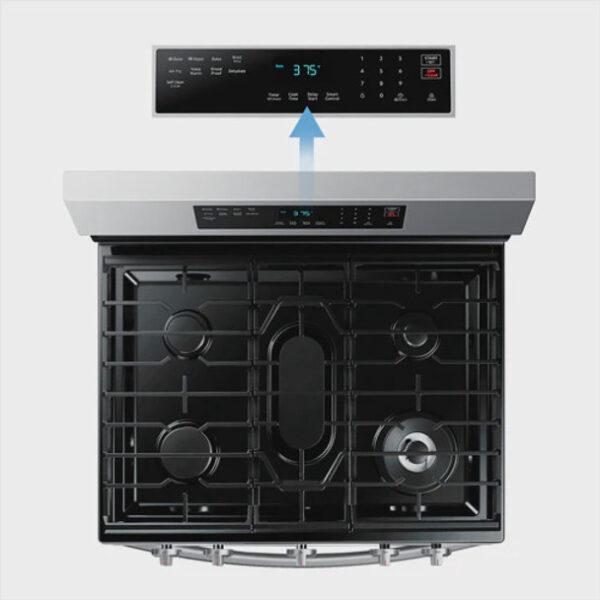 Samsung 30" 5-Burner Range Stove with Air-fry - Image 4