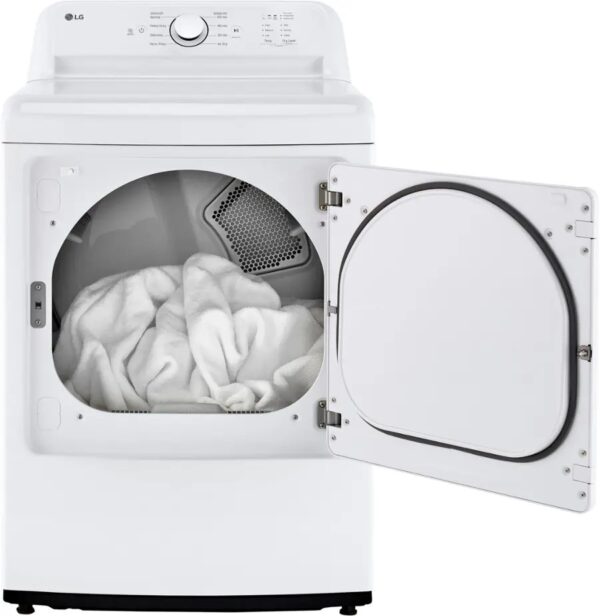 LG - 4.1 Cu. Ft. High-Efficiency Top Load Washer with TurboDrum Technology - Image 4