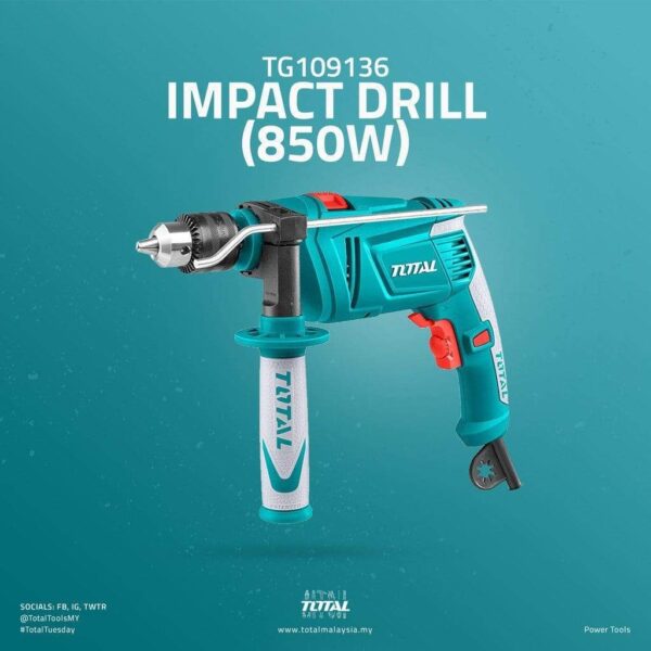 TOTAL IMPACT DRILL 850W - Image 3