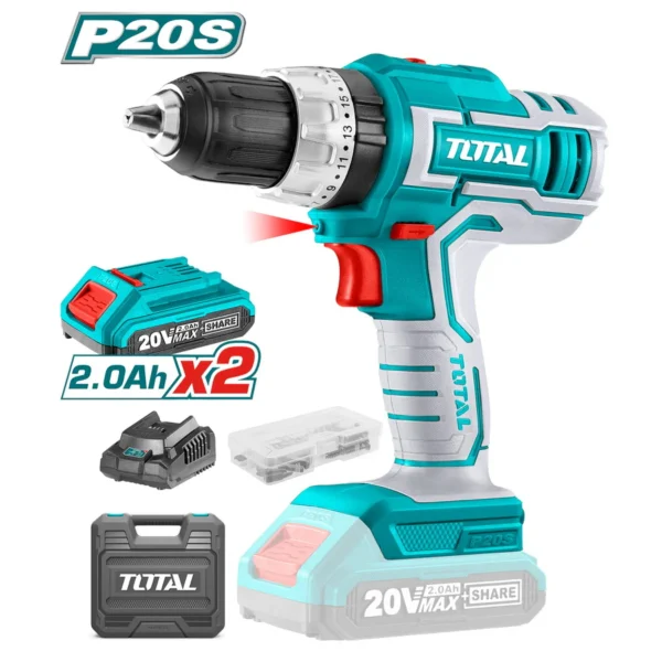 TOTAL LITHIUM-ION IMPACT DRILL P20S