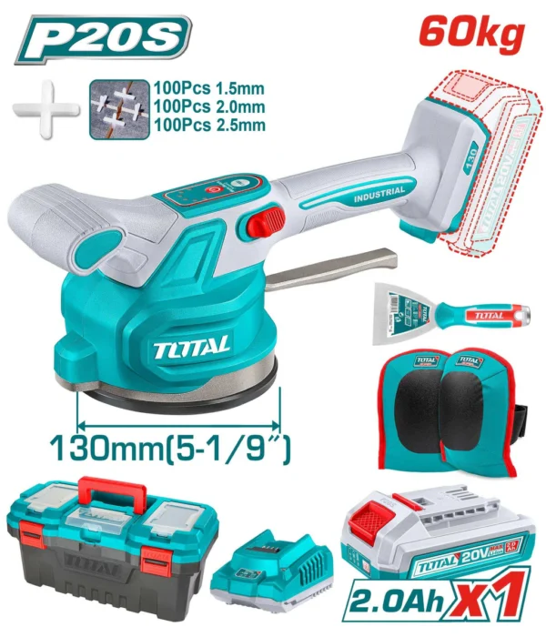 CORDLESS TILE VIBRATION MACHINE 20V